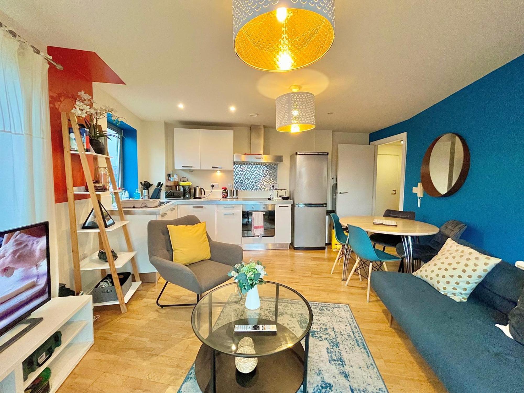 Skyview Apartment By Noknokstay - City Centre With Parking - Group, Family, Business Шеффілд Екстер'єр фото